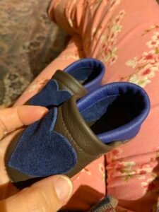 Babyschuhe aus Leder