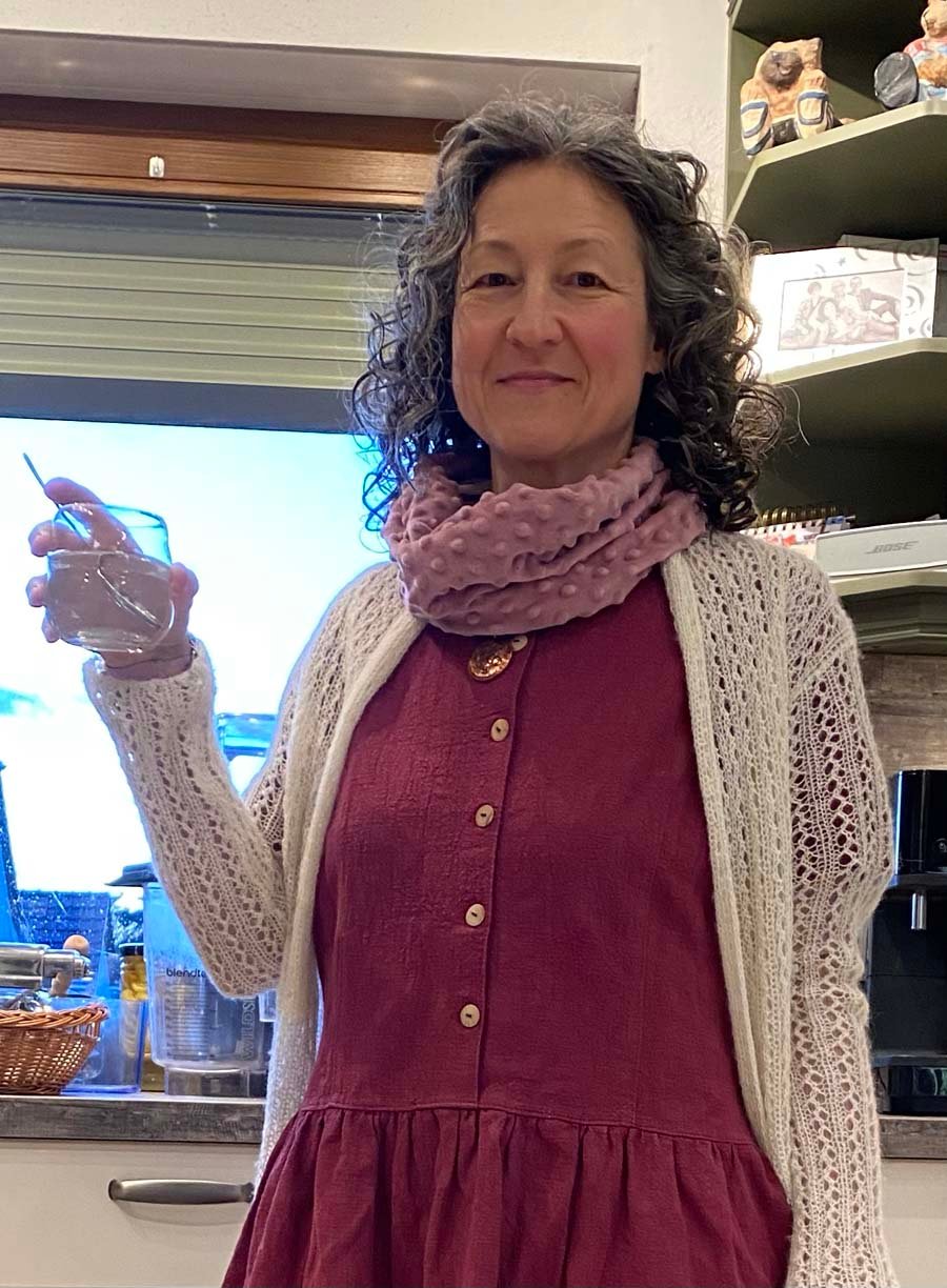 das bin ich in der Küche